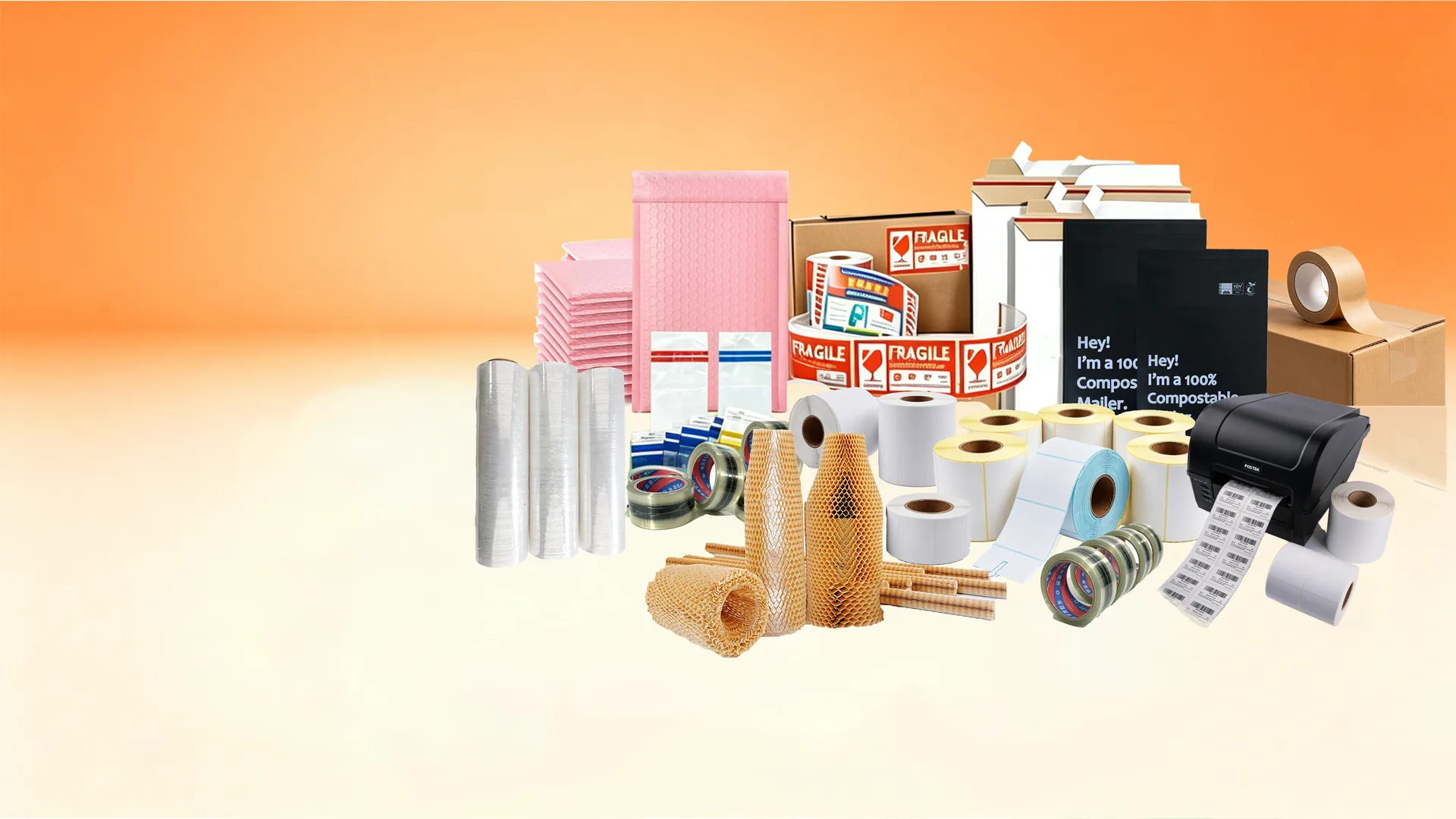 Ecopackin custom packaging banner